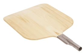 Pelle à pizza bois Ø 45 cm, 4 longueurs de manche - Lacaverne du CHR