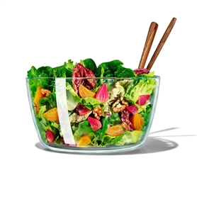 Essoreuse à salade manuelle pro 5 litres couvercle étanche pour 1 à 2  salades - Tom Press