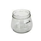 Pots verre bombé avec anses de 850 ml par 11