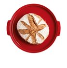 Set pain maison rond en céramique rouge Grand Cru Emile Henry