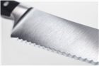 Couteau à génoise et pain extra-large forgé denté 26 cm Classic Ikon noir Wüsthof