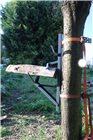 Chevalet de sciage du bois à support latéral mobile et léger fabriqué en France