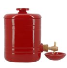 Vinaigrier design Emile Henry 2,5 litres avec coupelle en céramique rouge Grand Cru