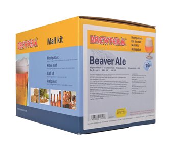 Kit malt Beaver-Ale pour 20 litres de bière - DLUO courte ou dépassée.